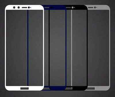 Huawei Honor 9 Lite - Gray Tempered Glass Screen protector.