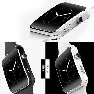 X6 Smart Watch Phone for Android and iOS - Support SIM + SD Card - Black - BRAND NEW
