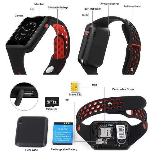 M3 Smart Watch Phone for Android and iOS - Support SIM + SD Card I 3 Colors I BRAND NEW