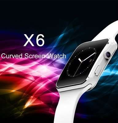 X6 Smart Watch Phone for Android and iOS - Support SIM + SD Card - Black - BRAND NEW
