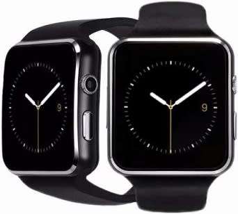 X6 Smart Watch Phone for Android and iOS - Support SIM + SD Card - Black - BRAND NEW