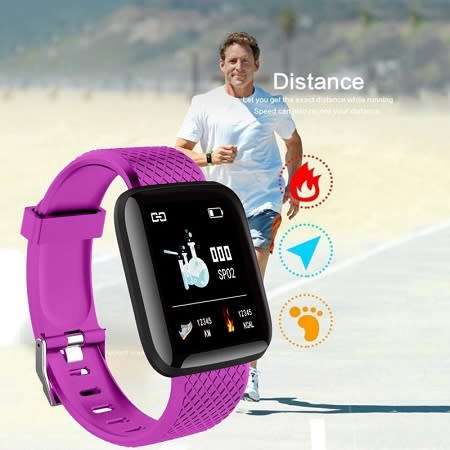 Professional Fitness Bracelet for Android and iOS I 4 Colors