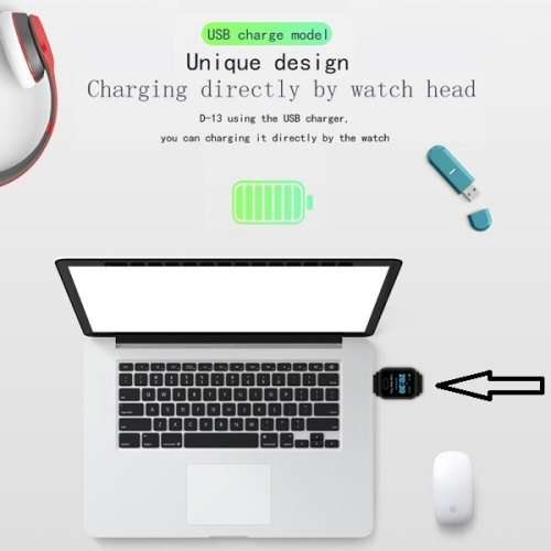 D13 Professional Fitness Bracelet I Heart Rate, Blood Pressure, Blood Oxygen, Calories - 5 Colors