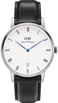 Daniel Wellington Men's Dapper Sheffield Blue Dial Watch - Awesome Gift !!