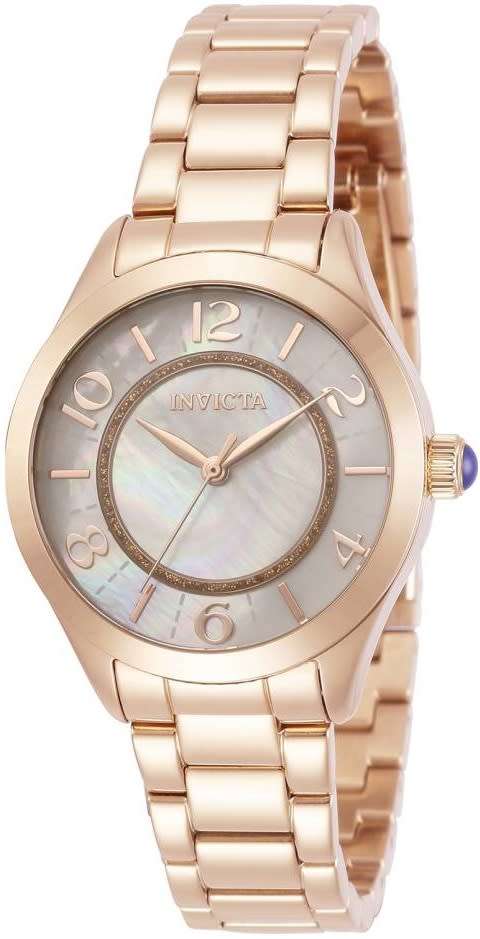 INVICTA Angel Women`s Rose Gold Tone Stainless Steel Watch