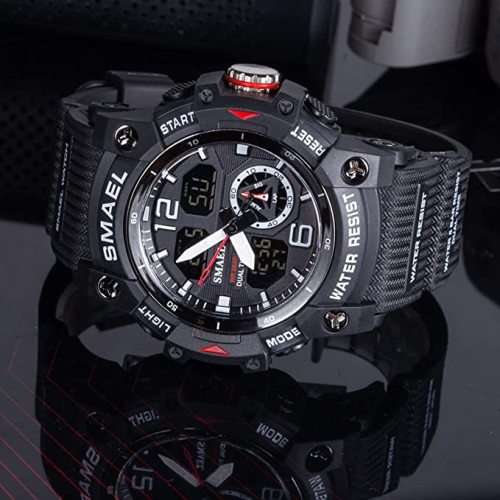 SMAEL 8007 Men`s Multi Function Sports Outdoor Waterproof LED Wristwatch