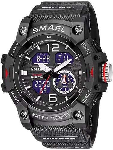 SMAEL 8007 Men`s Multi Function Sports Outdoor Waterproof LED Wristwatch
