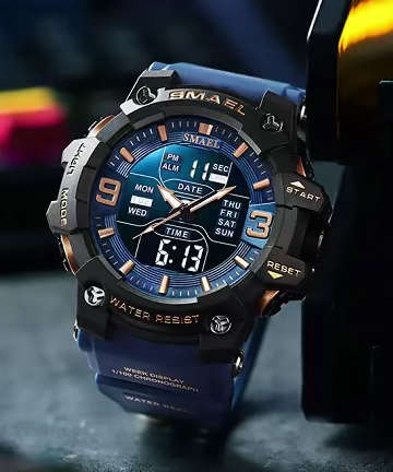 SMAEL 8049 Men`s Multi Function Sports LED Wristwatch - 4 Colors Available