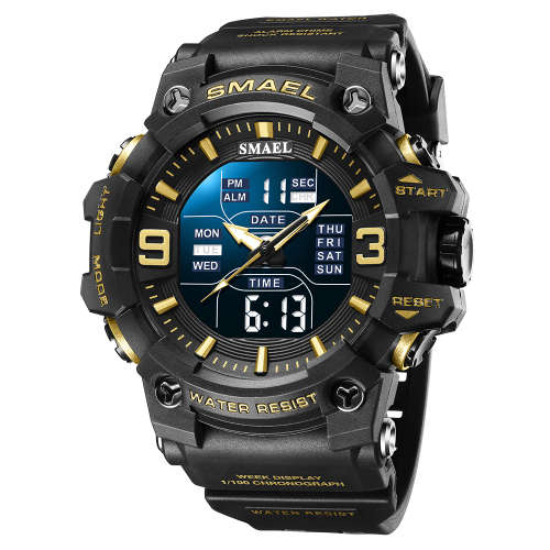 SMAEL 8049 Men`s Multi Function Sports LED Wristwatch - 4 Colors Available