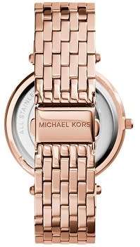 Michael Kors Ladies Darci Rosegold Stainless Steel Watch - Brand New
