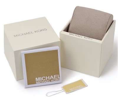 Michael Kors Ladies Silver Darci Stainless Steel Watch - Brand New !!