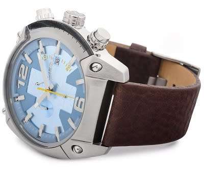 Diesel Overflow Analog Blue Dial Men`s Watch - BRAND NEW !!