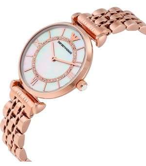 Emporio Armani AR1909 Ladies Rose Gold Stainless Steel Watch - BRAND NEW !!