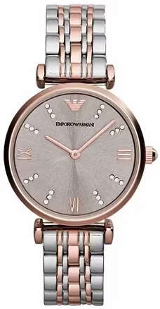 Emporio Armani AR1840 Ladies Two Tone Stainless Steel Watch - BRAND NEW !!