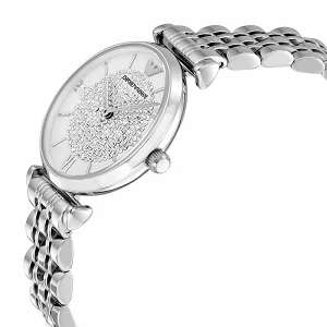 Emporio Armani AR1925 Ladies Silver Stainless Steel Watch - BRAND NEW !!