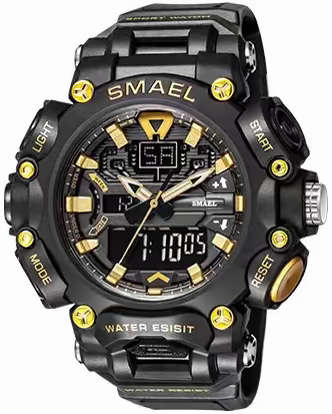 SMAEL 8053 Men`s Multi Function Sports LED Wristwatches - BRAND NEW !!  4 Colors Available !!