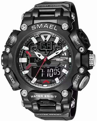 SMAEL 8053 Men`s Multi Function Sports LED Wristwatches - BRAND NEW !!  4 Colors Available !!