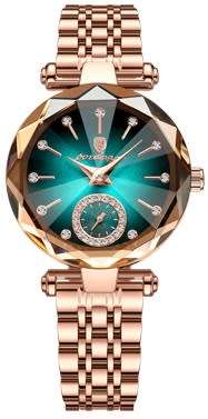 POEDAGAR Luxury Stainless Steel Diamond Ladies Watch - BRAND NEW !!