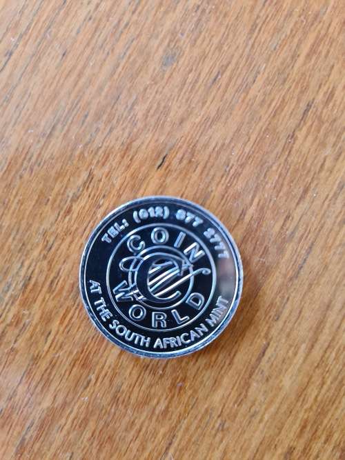 COIN WORLD SA MINT TOKEN - CHILD ANGEL MERRY CHRISTMAS 2008