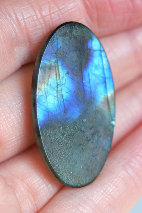 42.8ct Large Labradorite Cabochon - DISCOUNTED.