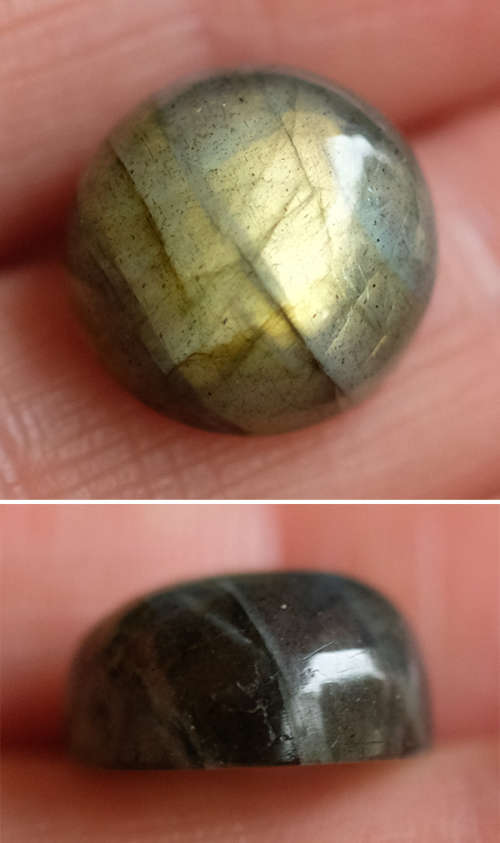 x2 Labradorite Cabochons