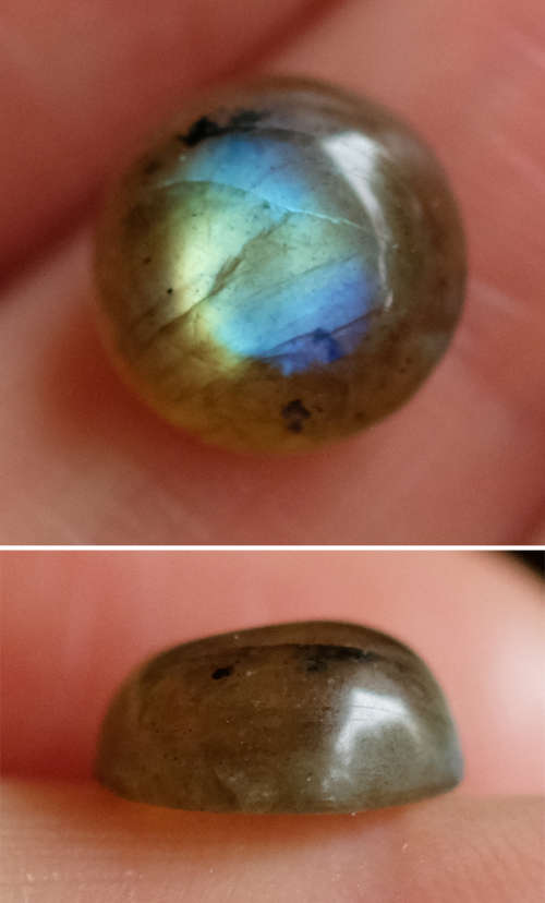 x2 Labradorite Cabochons