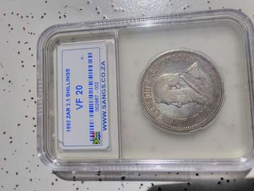 zar1892 2,5 shilling