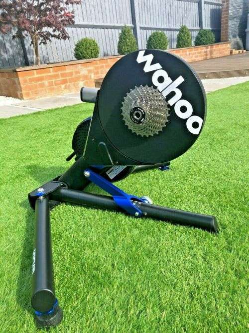 Wahoo Kickr WFBKTR118 Smart Trainer 2018 plus Kickr Headwind Fan and  Kickr climb