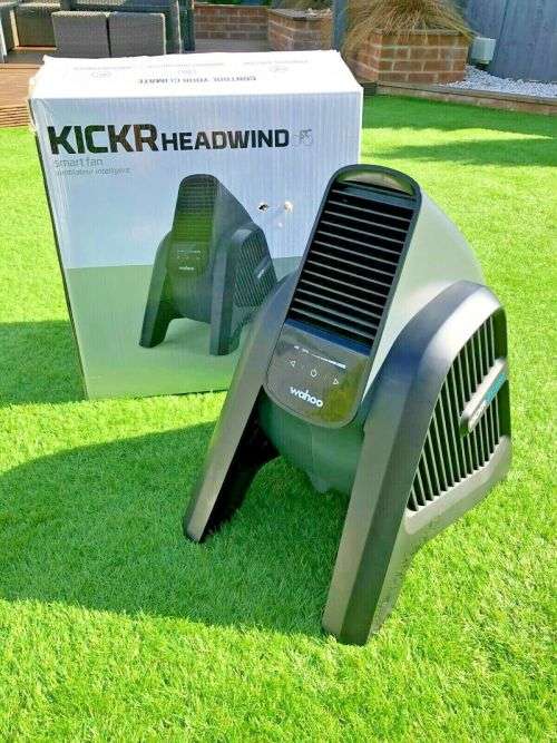 Wahoo Kickr WFBKTR118 Smart Trainer 2018 plus Kickr Headwind Fan and  Kickr climb