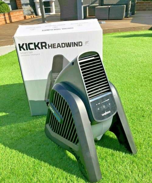 Wahoo Kickr WFBKTR118 Smart Trainer 2018 plus Kickr Headwind Fan and  Kickr climb