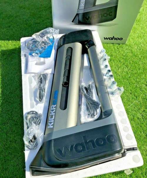 Wahoo Kickr WFBKTR118 Smart Trainer 2018 plus Kickr Headwind Fan and  Kickr climb