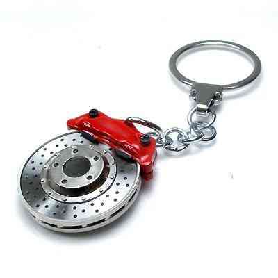 Brake Disc Keyring - Metal