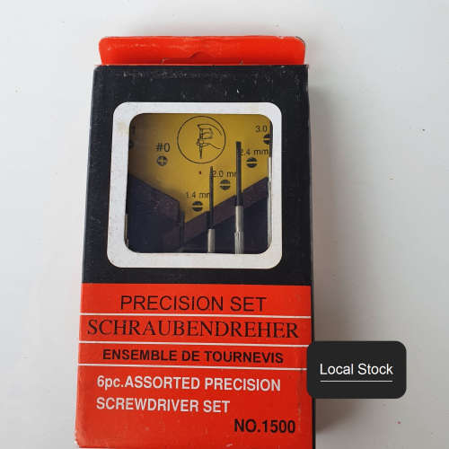 6pc Precision Screwdriver set in Case - 10 units available