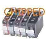 Set of 5 Ink Cartridge for Canon iP (PG/CL) Series IP4200 etc
