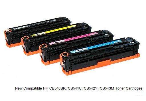 ** Free Postage * Set of 4 Toners (CB540/1/2/3) for CP1215 , CP1515 , CP1518 series, CM1312