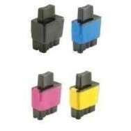 Compatible Brother - LC 09 / 41 / 47 900 / 950BK - Set of 4 cartridges.