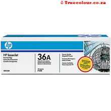 Original HP Black Toner   for LaserJet P1505 , up to 2,000 pages - CB436A