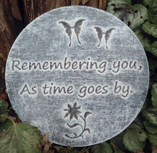 R60 - REMEMBRANCE WALL/GARDEN/PATIO / BRAAI AREA PLAQUE