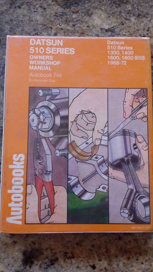 Datsun 510 Series, 1300, 1400, 1600, 1968-72 Autobook By Kenneth Ball