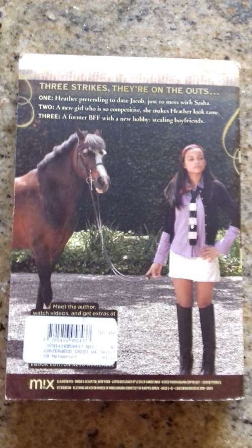 Canterwood Crest Triple Fault No 4 book by Jessica Burkhart(Paperback)