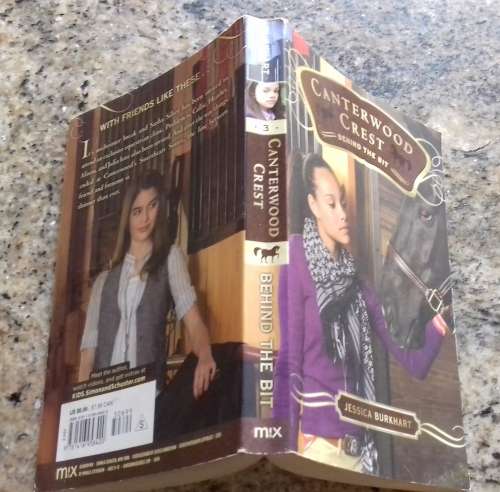 Canterwood Crest Behind the bit No 3 book by Jessica Burkhart (Paperback)