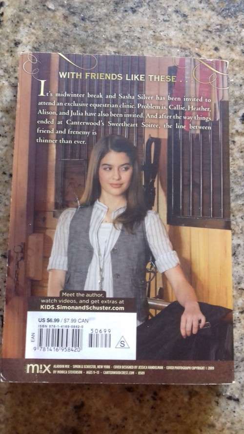 Canterwood Crest Behind the bit No 3 book by Jessica Burkhart (Paperback)