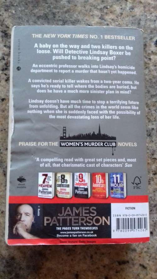 12 of Never by James Patterson (Paperback)
