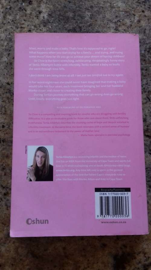 So Close By Tertia Albertyn (Paperback)