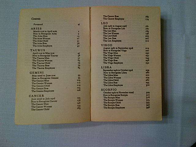 Linda Goodman's Sun Signs