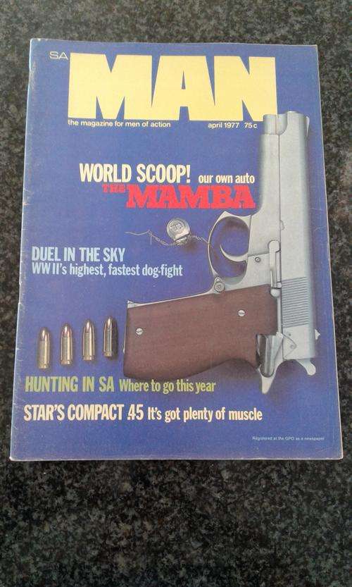 SA MAN the magazine for men of action April 1977