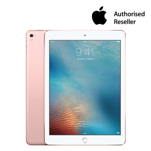 ** APPLE iPAD PRO 9.7 ** 4G LTE & WIFI ** ROSE GOLD ** DEVICE IN PLASTICS - BOX & ALL ** PERFECT **