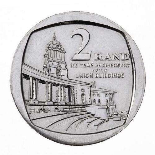 2013  UNCIRCULATED R2 Coins "100 year Anniversary of the Union Buildings"
