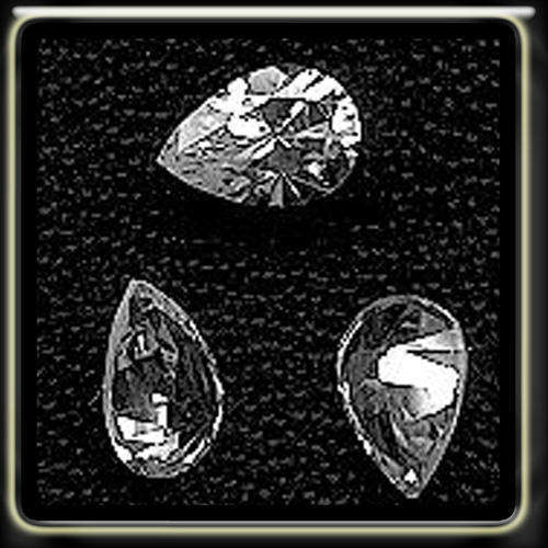 LAST ONE !!!!!!  0.70ct DIAMOND WHITE PEAR CUT 6mm x 4m,m VVS FLAWLESS.