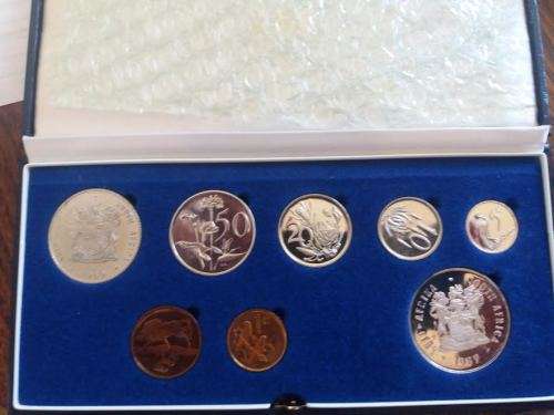 1989 SAM Short Proof Set with Additional SILVER R1.